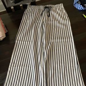 Silky palazzo pants